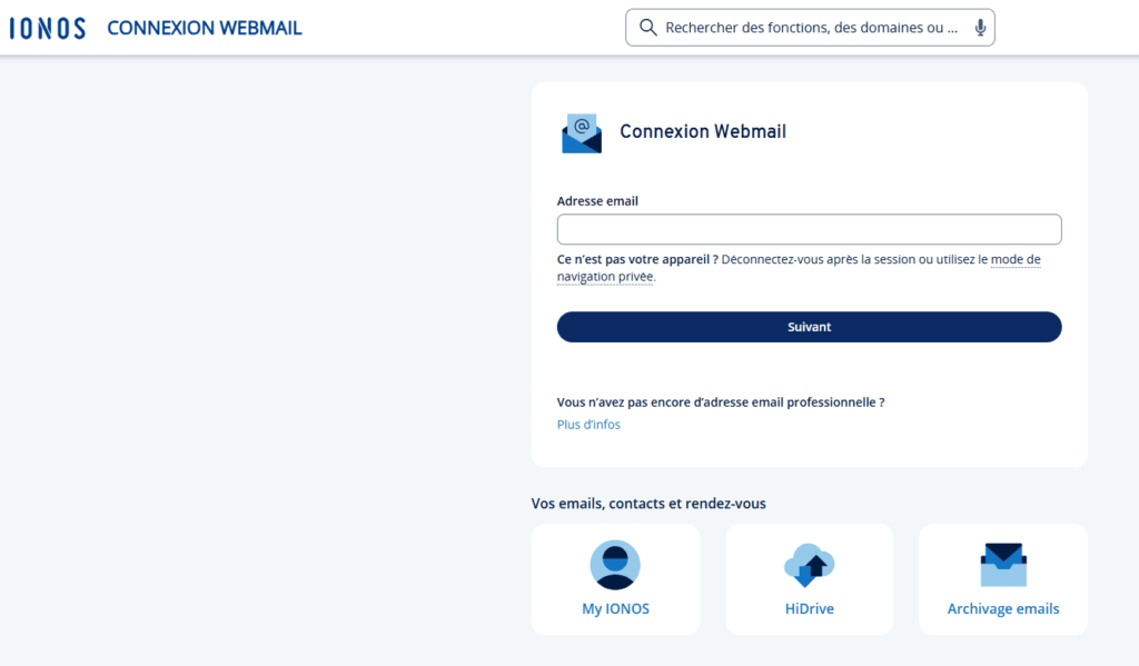 1and1 Webmail : tout savoir sur la messagerie de 1&1 IONOS 1
