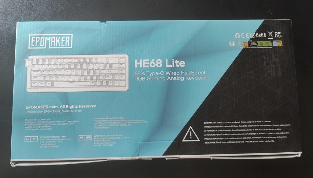 Test du clavier Epomaker HE68 Lite : l'expérience Hall Effect ultime à moins de 50 euros ? 3