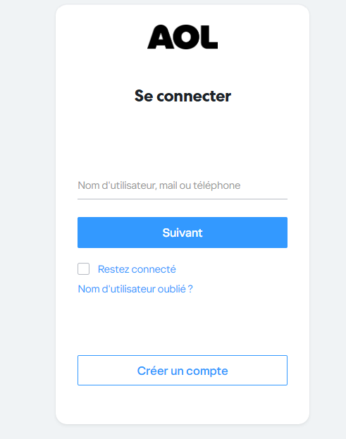 connexion aol mail