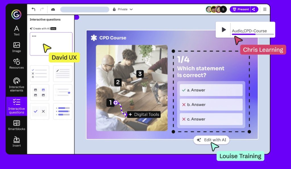 Genially : l’interactivité au service des contenus professionnels 1
