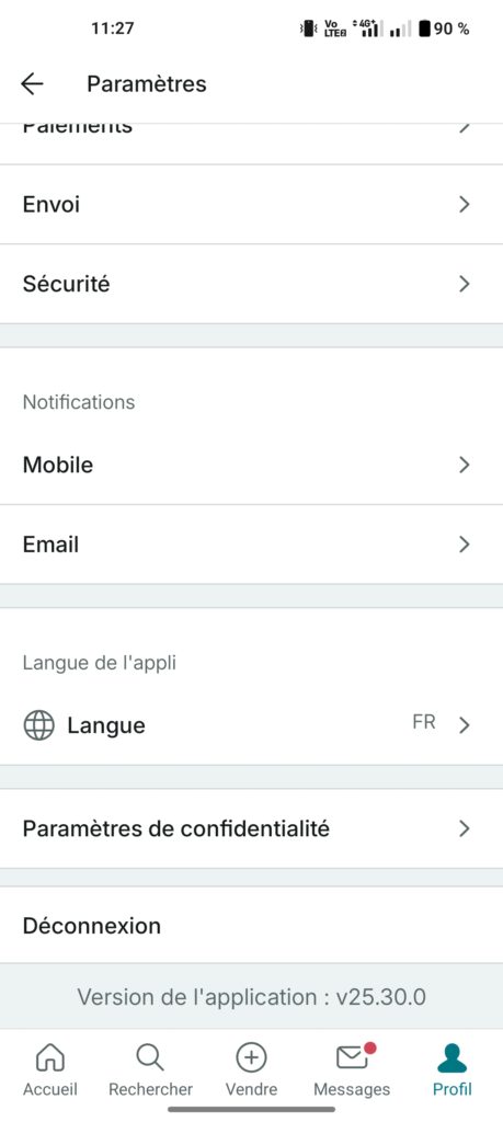 Comment se déconnecter de Vinted : le guide complet et sécurisé 2