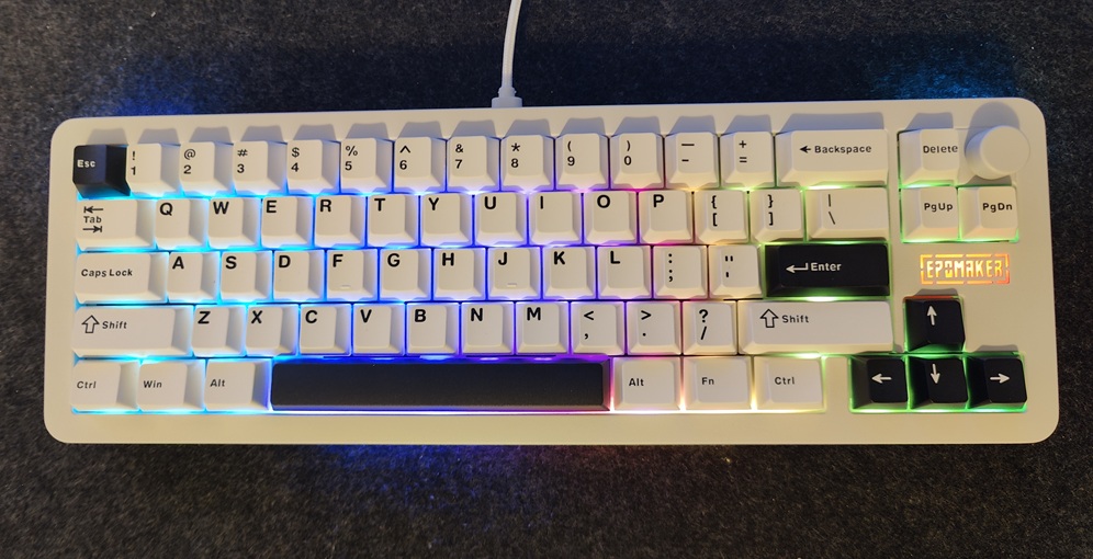 Test du Epomaker Galaxy68 : un 65% XXL qui en met plein la vue 8