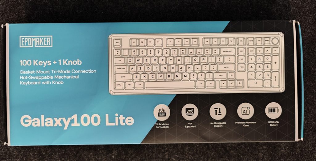 epomaker galaxy 100 lite box