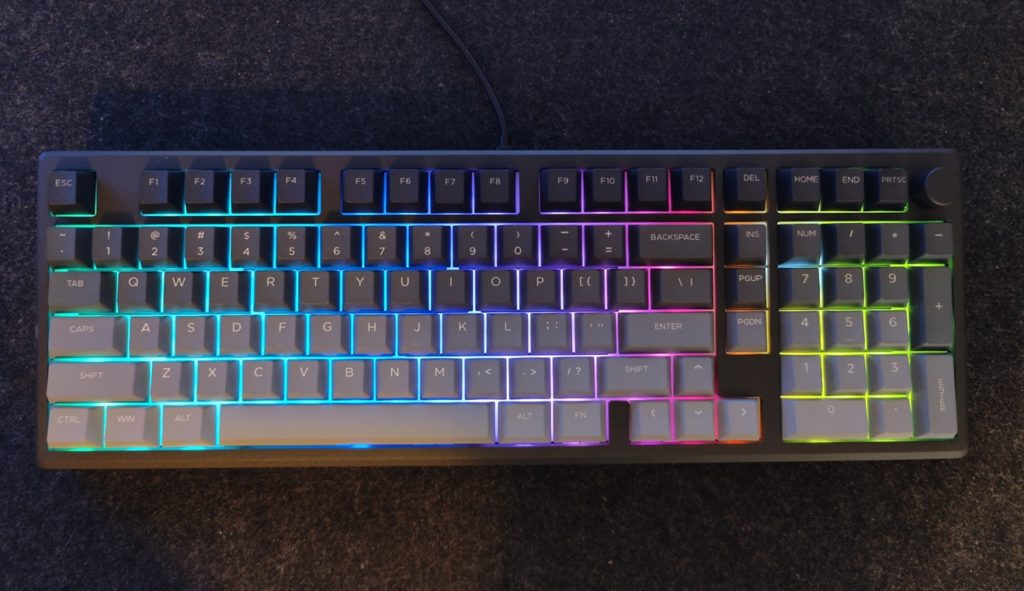 epomaker galaxy 100 lite lumineux