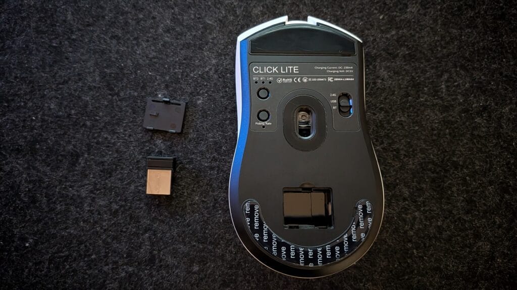 Test de la souris EPOMAKER Click Lite 5