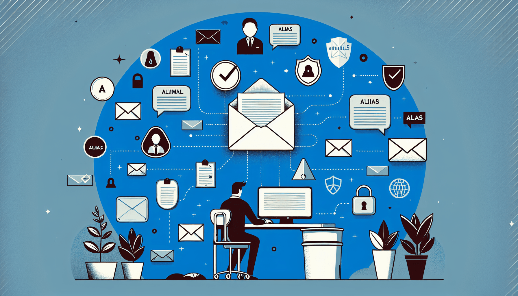 Alias email : pourquoi et comment les utiliser pour protéger votre boîte mail 1 alias email