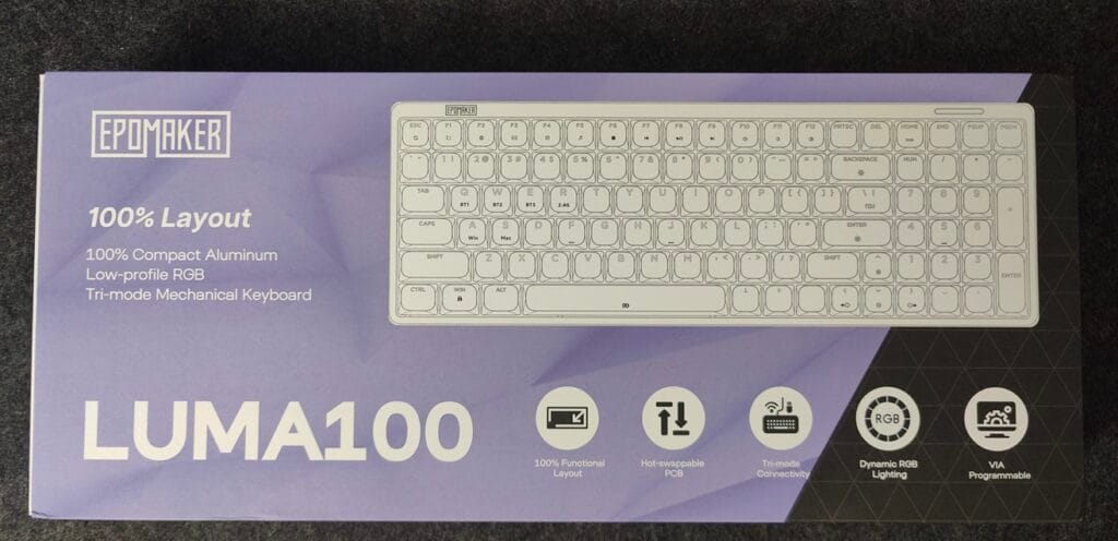 Test Epomaker Luma 100 : le low profile change de camp 3