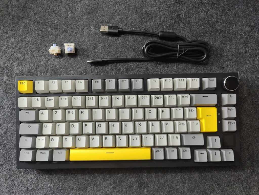 Test de l'Epomaker Ajazz AK820 Pro 5