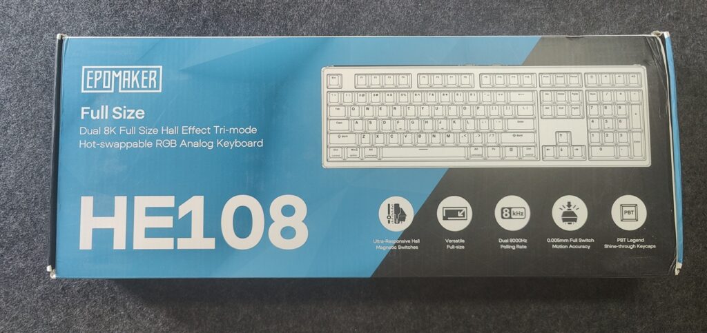 Test Epomaker HE108 : le clavier magnétique full-size 2