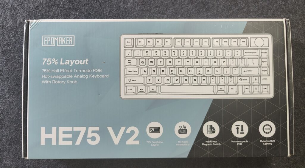 Test Epomaker HE75 V2 : le clavier Hall effect du quotidien 3